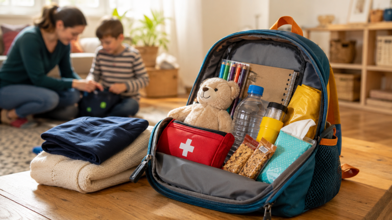 Notfallrucksack für Kinder richtig packen: Checkliste & Tipps für Familien