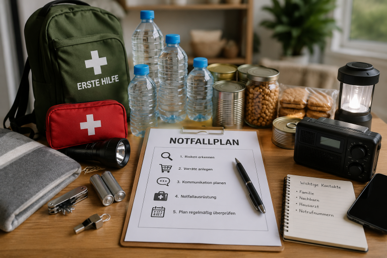 Notfallplan für die Familie: Vorlage zum Download + Ausfüllanleitung
